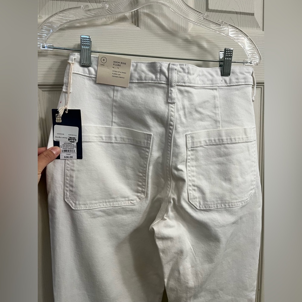 Universal Thread High Rise Flare Pants Size 6 Long - Picture 3 of 5
